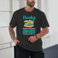 Sarcastic Books Anti Social Introvert Book Conversation Unisex T-Shirt