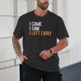 I Came i Saw i Left Early Introvert Unisex T-Shirt