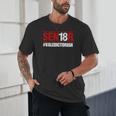 Senior 2018 Valedictorian School Colors Graduation Unisex T-Shirt