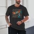 Senior 2026 Class Of 2026 Retro Groovy Graduation Grad Women Unisex T-Shirt