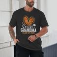 Senior Grandma Class Of 2026 Basketball Graduation Heart Unisex T-Shirt