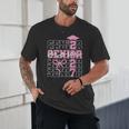 Senior Mom 2027 Class Of 2027 Coquette Bow Graduation 2027 Unisex T-Shirt