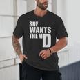 She Wants The MD Shirt Medical Graduation Doctor Unisex T-Shirt