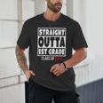Straight Outta 1st Grade Class Of 2029 Shirt Graduation Unisex T-Shirt