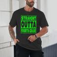 Straight Outta Fourth Grade Graduation Class Unisex T-Shirt