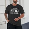 Straight Outta High School Graduation Kid Unisex T-Shirt