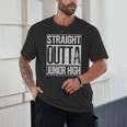 Straight Outta Junior High Shirt Graduation Idea Unisex T-Shirt