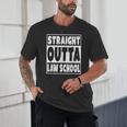 Straight Outta Law School Future Lawyer Graduation Unisex T-Shirt