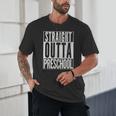 STRAIGHT OUTTA PRESCHOOL GIFT Grad Graduation Kids Unisex T-Shirt