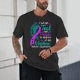 Suicide Awareness I Wear Teal Purple In Memory Of My Nephew Unisex T-Shirt