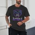 Suicide Prevention Shirt Teal & Purple In Memory Of Niece Unisex T-Shirt Suicide Prevention Shirt Teal & Purple In Memory Of Niece Unisex T-Shirt