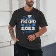 Super Proud Friend Of 2025 Graduate Senior Graduation Family Unisex T-Shirt