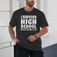 I Survived High School Class Of 2018 Graduation Unisex T-Shirt