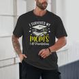 i Survived My Mom's EdD Dissertation Graduation Mom EdD Unisex T-Shirt