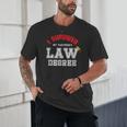 I Survived My Partner's Law Degree Graduation Shirt Unisex T-Shirt
