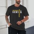 Track Senior Night Track Senior 2025 Graduation 14 Unisex T-Shirt