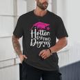 Two Degrees Hotter Graduation 2025 Diploma College Masters Unisex T-Shirt