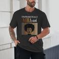 Unapologetically MHA-Ish Student Graduation Afro Unisex T-Shirt