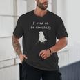 I Used To Be Somebody Nostalgia Halloween Spooky Season Unisex T-Shirt