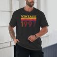 Vintage 1997 Retro Style 90's Born Nostalgia Vibes Birthday Unisex T-Shirt