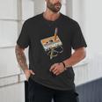 Vintage Cassette Tape And Pencil Nostalgia Party 70s 80s 90s Unisex T-Shirt