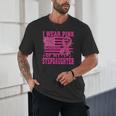 I Wear Pink In Memory Of My Stepdaughter Breast Cancer Unisex T-Shirt I Wear Pink In Memory Of My Stepdaughter Breast Cancer Unisex T-Shirt