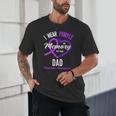 I Wear Purple In Memory For My Dad Dementia Awareness Unisex T-Shirt I Wear Purple In Memory For My Dad Dementia Awareness Unisex T-Shirt
