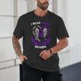 Wear Purple In Memory Of Grandpa Pancreatic Cancer Awareness Unisex T-Shirt Wear Purple In Memory Of Grandpa Pancreatic Cancer Awareness Unisex T-Shirt