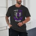 I Wear Purple In Memory Of Great Grandpa Epilepsy Awareness Unisex T-Shirt
