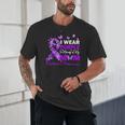 I Wear Purple In Memory Of My Mom Alzheimers Awareness Unisex T-Shirt I Wear Purple In Memory Of My Mom Alzheimers Awareness Unisex T-Shirt