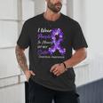 I Wear Purple In Memory Of My Sister Overdose Awareness Unisex T-Shirt
