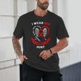 I Wear Red In Memory Of Aunt Heart Disease Awareness Month Unisex T-Shirt I Wear Red In Memory Of Aunt Heart Disease Awareness Month Unisex T-Shirt