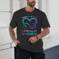 I Wear Teal & Purple In Memory Of My Nephew Unisex T-Shirt