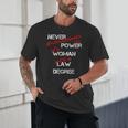 Woman Law Degree Graduation Diploma Party Unisex T-Shirt