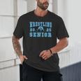 Wrestling Senior Night Wrestling Senior 2025 Graduation 38 Unisex T-Shirt