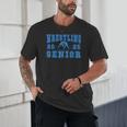 Wrestling Senior Night Wrestling Senior 2025 Graduation 44 Unisex T-Shirt
