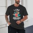 Zoologist Scientist Wildlife Biologist Zoology Introverted Unisex T-Shirt