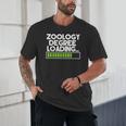 Zoology Degree Loading Zoologist Graduation Student Tee Unisex T-Shirt