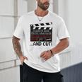 8th Grade Graduation 2026 Graduate Clapperboard Unisex T-Shirt