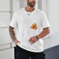 Chicken Nugget Saying Introvert Nuggie Foodie Food Unisex T-Shirt Chicken Nugget Saying Introvert Nuggie Foodie Food Unisex T-Shirt