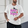 Class Of 2022 Four Degrees Hotter Graduation Day Master Grad Unisex T-Shirt
