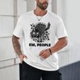 Ew People Introvert Cat Lover Crazy Cats Lady Unisex T-Shirt