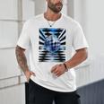 Frutiger Aero Aesthetic Tech Checkered Room Orb Sky Raglan Baseball Tee Unisex T-Shirt Frutiger Aero Aesthetic Tech Checkered Room Orb Sky Raglan Baseball Tee Unisex T-Shirt