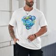 Frutiger Aero Metro Abstract Maximalism 2000s Nostalgia Premium Tri-Blend Unisex T-Shirt