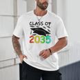 Graduation Class Of 2035 Hand Prints Space Pre-K -12th Grade Unisex T-Shirt