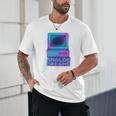 Lofi Reverie Analog Dreams Pixel 90s Desktop VHS Nostalgia Unisex T-Shirt