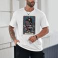 Mystical Library Book Reader The Introvert Tarot Card Unisex T-Shirt Mystical Library Book Reader The Introvert Tarot Card Unisex T-Shirt