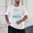 Proud Godfather Of Three 2023 Graduate 23 Class Graduation Unisex T-Shirt