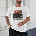 VHS Tape Nostalgia Old School Technology Humor Premium Unisex T-Shirt VHS Tape Nostalgia Old School Technology Humor Premium Unisex T-Shirt