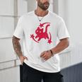 Yk2 Grunge Scary Cat With Shooting Stars 90s Nostalgia Unisex T-Shirt Yk2 Grunge Scary Cat With Shooting Stars 90s Nostalgia Unisex T-Shirt